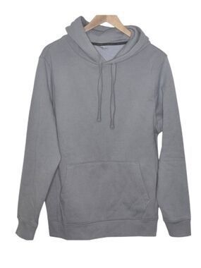 VRST Men's Fleece Hoodie Steel Grey Medium